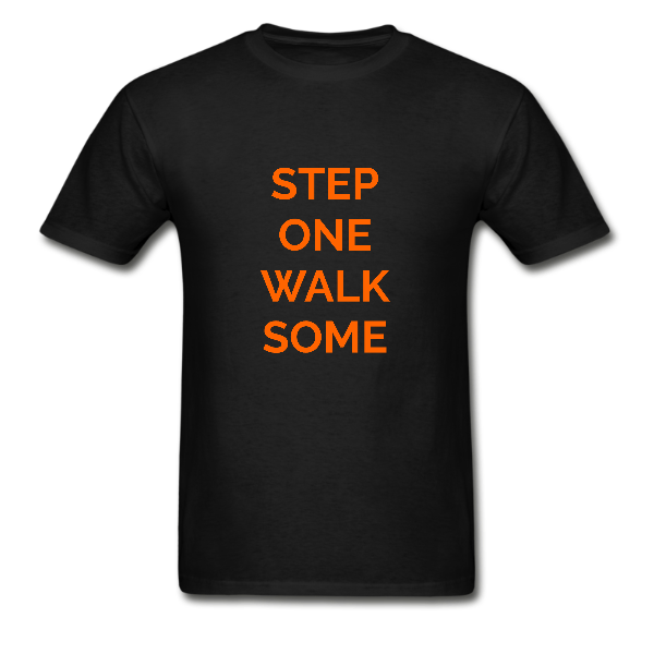 Step one Walk Some Teeprint